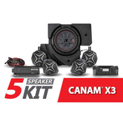 SSV Works Complete 5-Speaker Plug-and-Play System For Can-Am Maverick X3 2017-2022