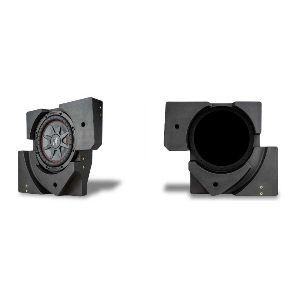 SSV Works Behind Seat Speaker Pods with Unloaded Subwoofer Box For Can-Am Maverick X3 17-22