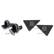 SSV Works Behind Seat 6.5" Unloaded Speaker Pods With 8" Speaker Pods For Polaris Slingshot 15-21