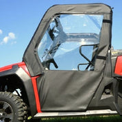 Falcon Ridge Black Canvas Soft Roll-Away Doors For Arctic Cat Prowler 2018-2022