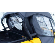 Falcon Ridge Black Canvas Soft Roll-Away Doors And Cold Rated Rear Window