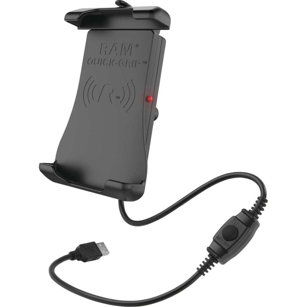 Ram Mounts Quick-Grip Waterproof Wireless Charger With Holder - RAM-HOL-UN14WB