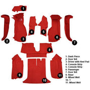 ACC Replacement Carpet Kit For 1994-1996 Chevrolet Corvette Coupe Complete without Door Panels