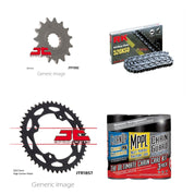 520XSO Chain w/ Wax, Front & Rear Sprocket Kit for YAMAHA YFM700R Raptor 06-15