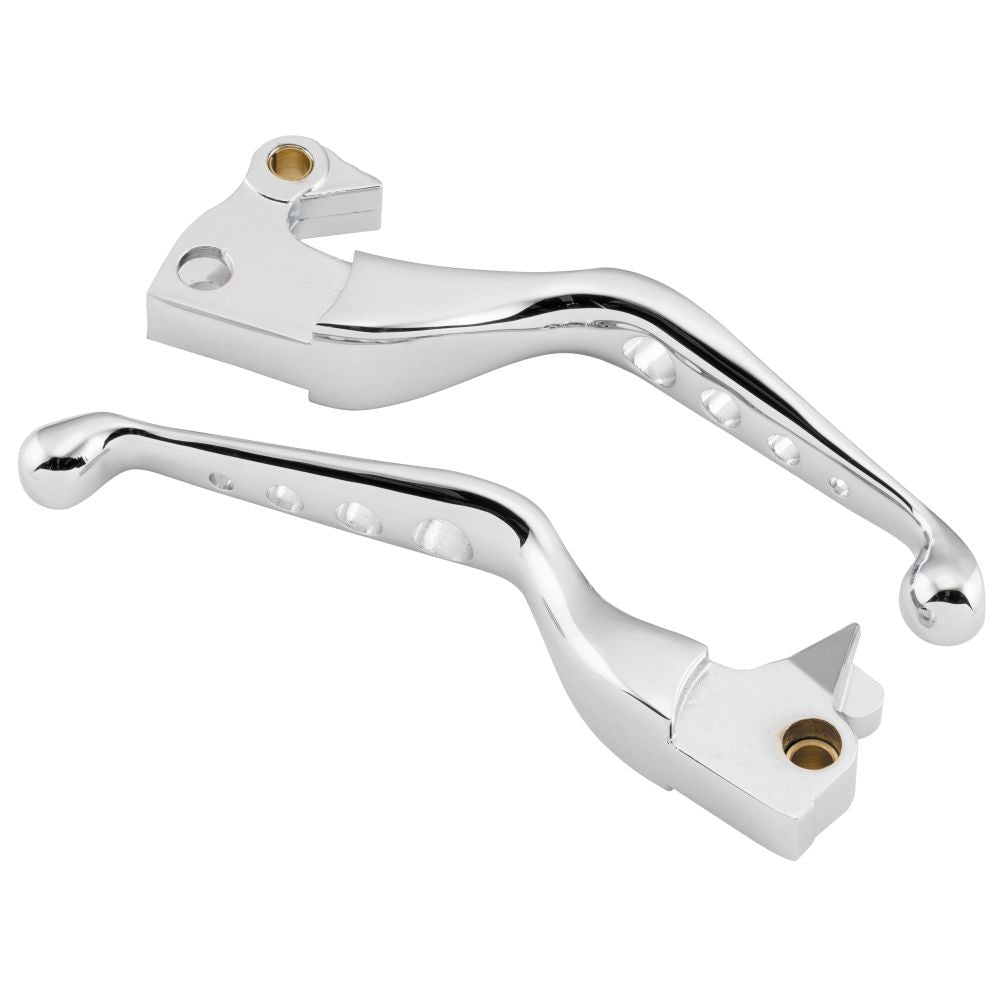 Bikers Choice O-Series Lever For Harley-Davidson XL 2004-2013 Pair 4-Hole Chrome