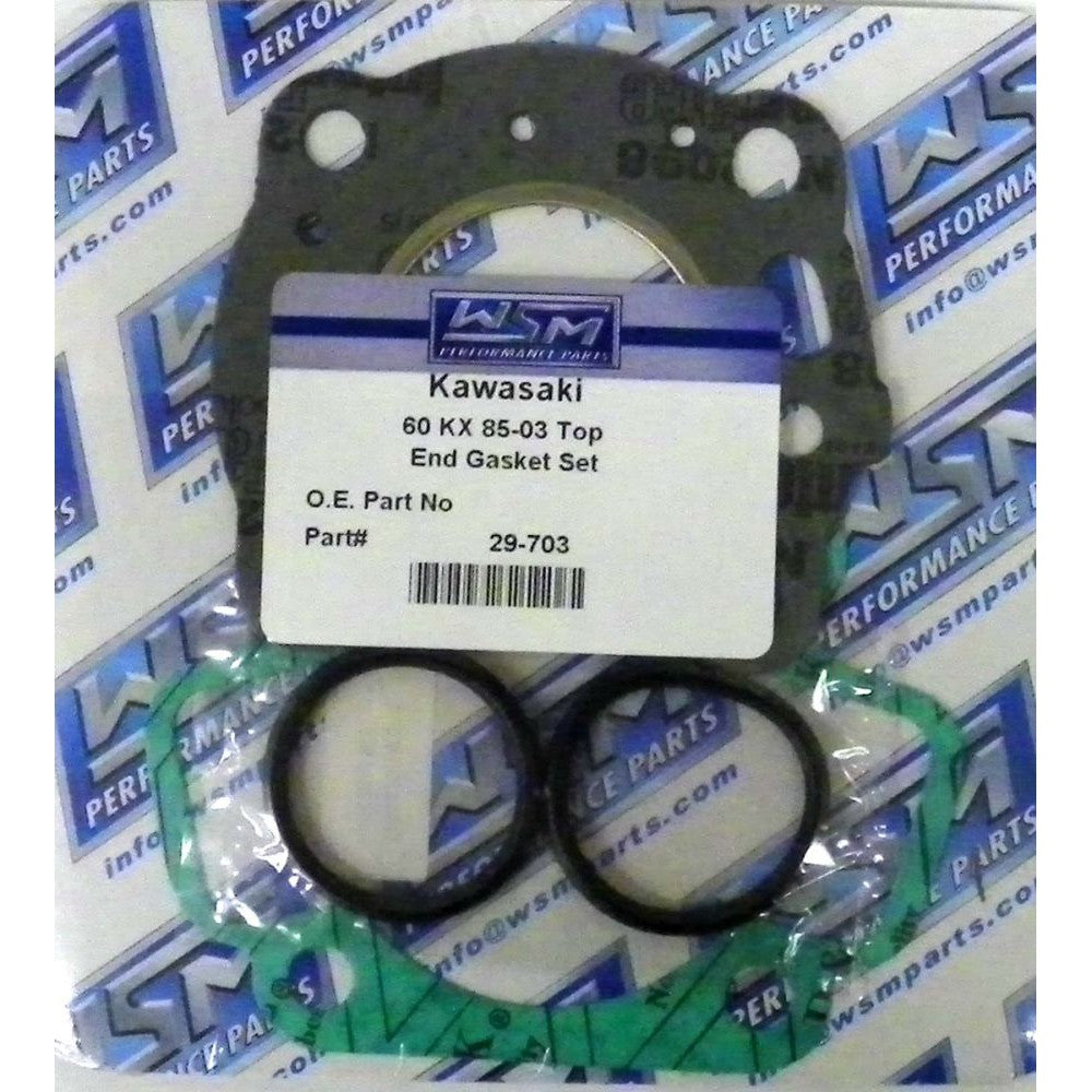WSM Top End Gasket Kit For Kawasaki / Suzuki 60 KX / RM 85-03 29-703