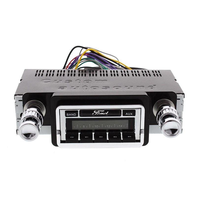 Custom Autosound 1964-65 Falcon/Ranchero USA-230 Stereo Head Unit CAM-FA-230