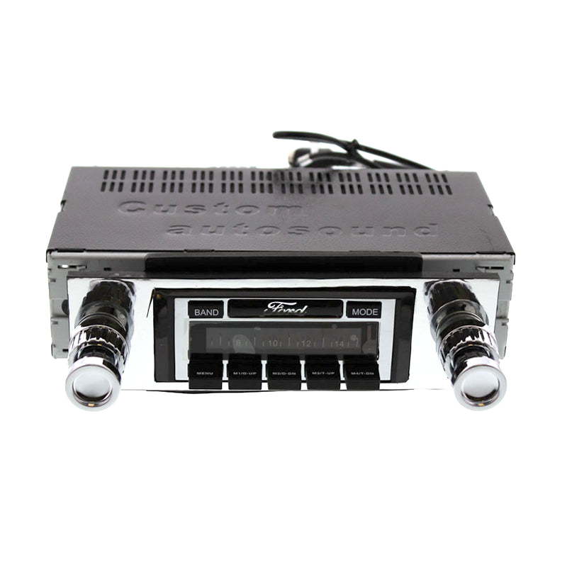 Custom Autosound 1963-64 Galaxie USA-230 Stereo Head Unit CAM-GAL-230