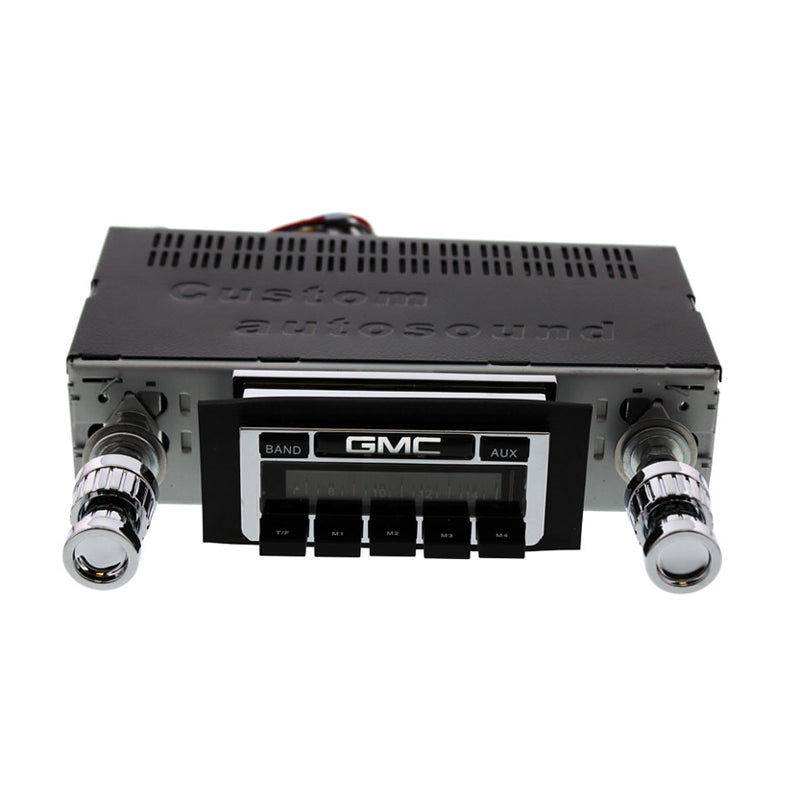 Custom Autosound 1960-63 Gmc Pu USA-230 Stereo Head Unit CAM-GMTKLM-230