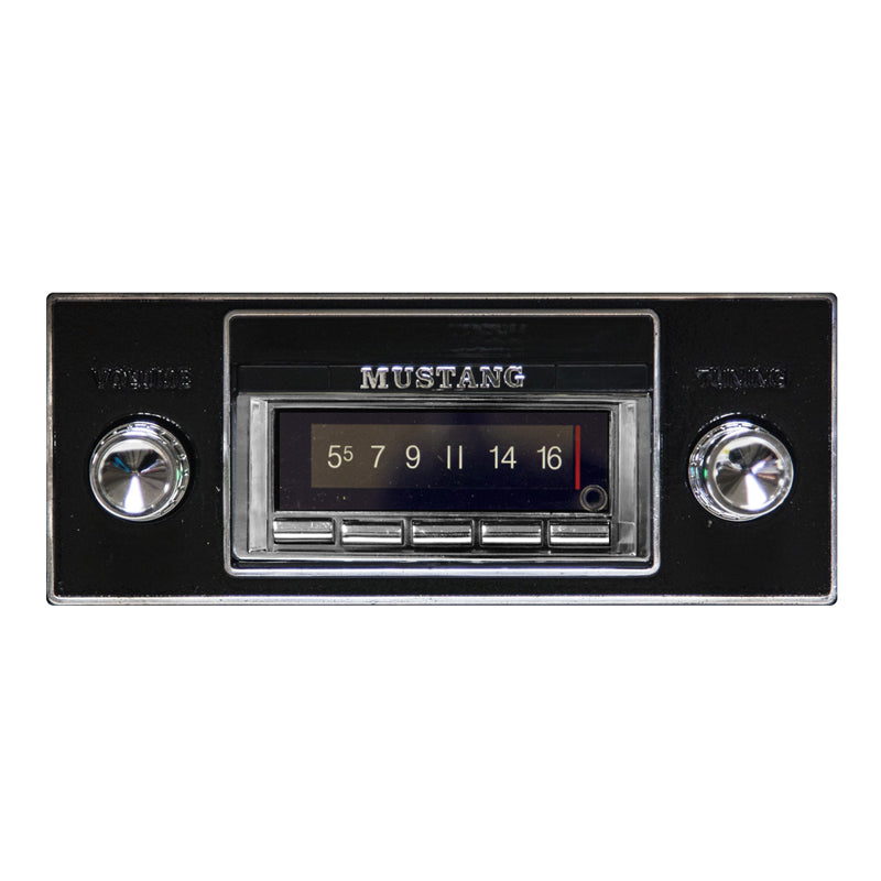 Custom Autosound 1974-78 Mustang 740 Premium Bluetooth Classic Car Stereo