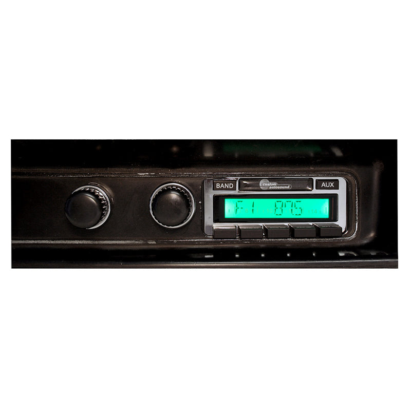 Custom Autosound 1971-73 Roadrunner B Body USA-230 Stereo Head Unit CAM-MRR-230