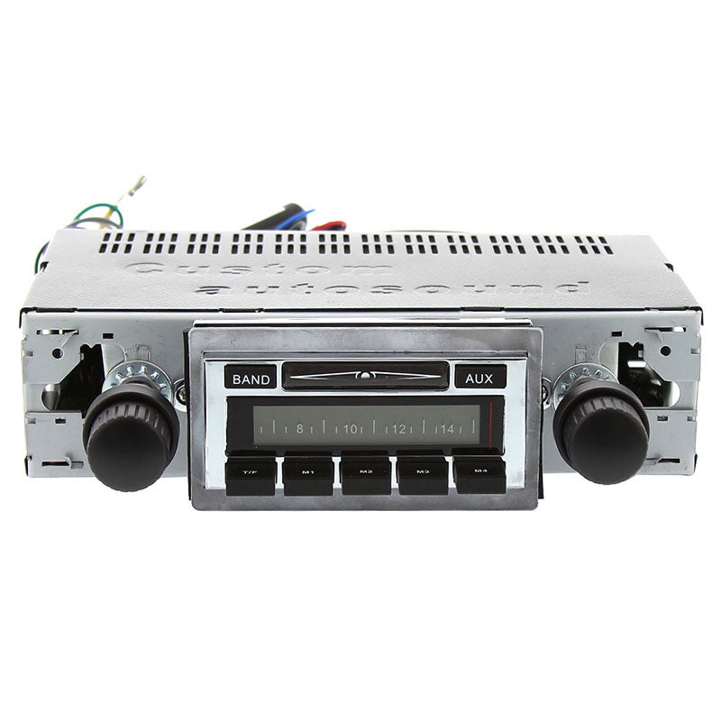 Custom Autosound 1956-65 356 Porsche USA-230 Stereo Head Unit CAM-POR-230