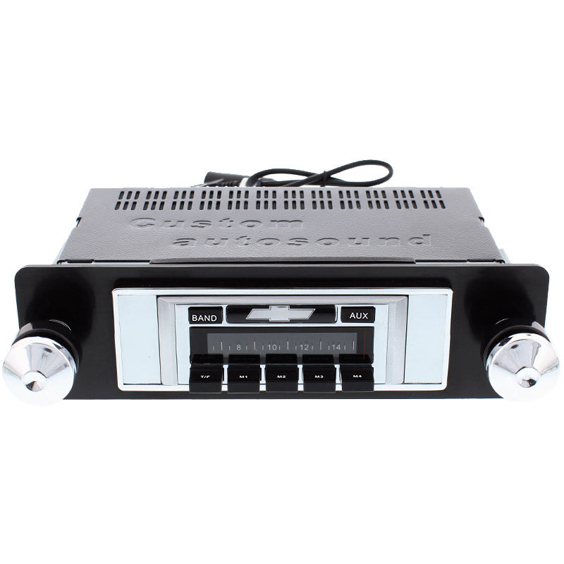 Custom Autosound 1955 Chevy 210 USA-230 Stereo Head Unit CAM-VECH-5-230B