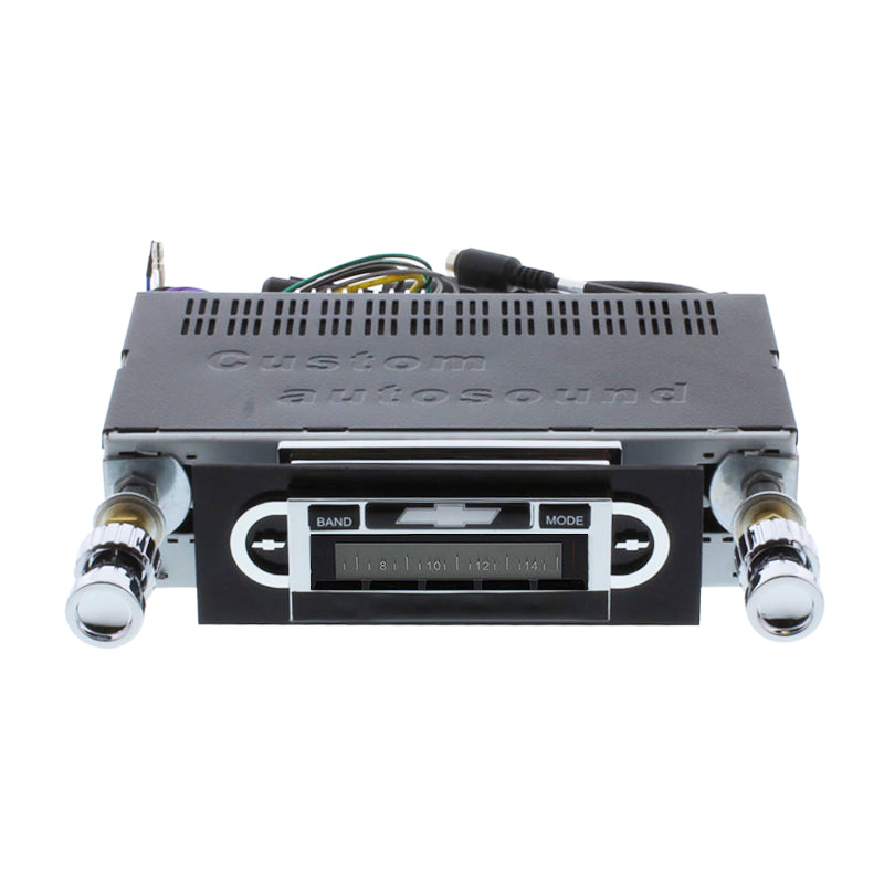 Custom Autosound 1953-54 Chevy Classic Car Stereo Without Pick Up Button