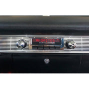 Custom Autosound 1955-56 Chevy Slidebar Car Stereo with Bluetooth