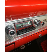 Custom Autosound 1955-56 Chevy Slidebar Car Stereo with Bluetooth