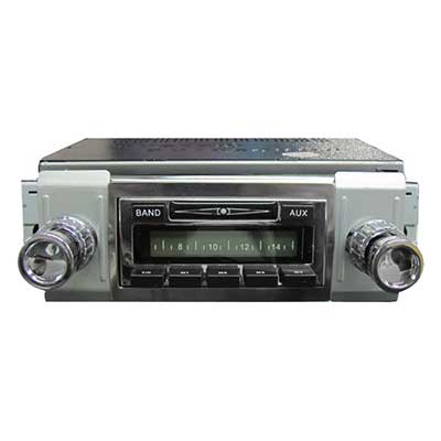 Custom Autosound 1949-67 VW BUS USA-230 Stereo Head Unit CAM-VWB-230
