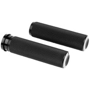Arlen Ness Dual Ring Black TBW Grips 07-310