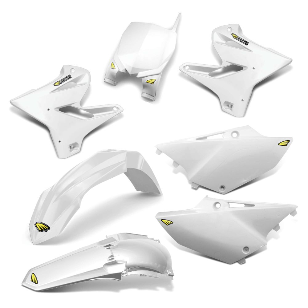 Cycra Complete Powerflow Body Kit White - 1CYC-9316-42
