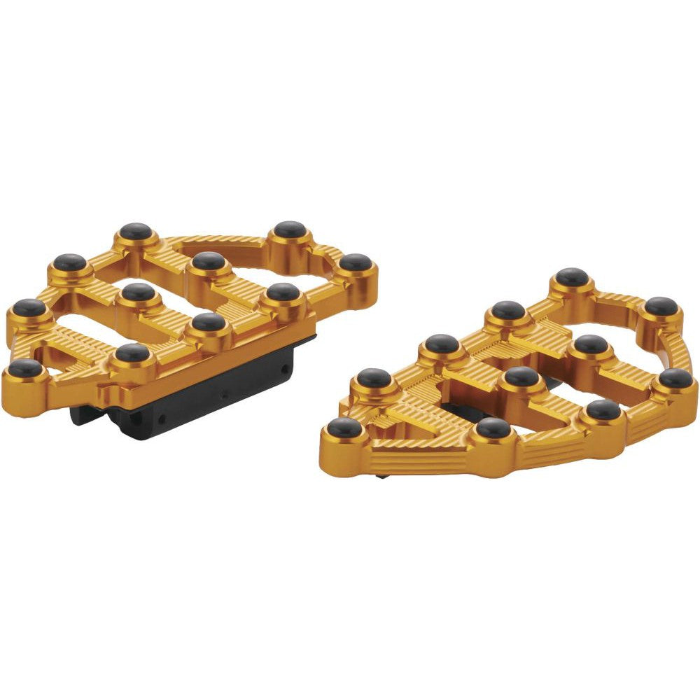 Arlen Ness MX Gold Passenger Floorboards 06-899