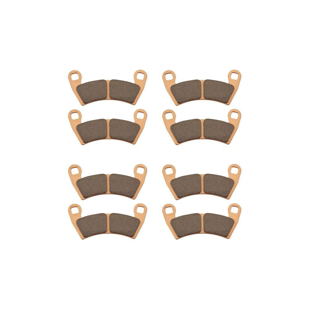 Demon Complete Sintered Brake Pad Set For Yamaha Raptor 700 YFM700R 2015