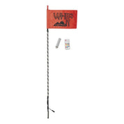 Whip It RF LED Light Rod 5" Black - 3-105B
