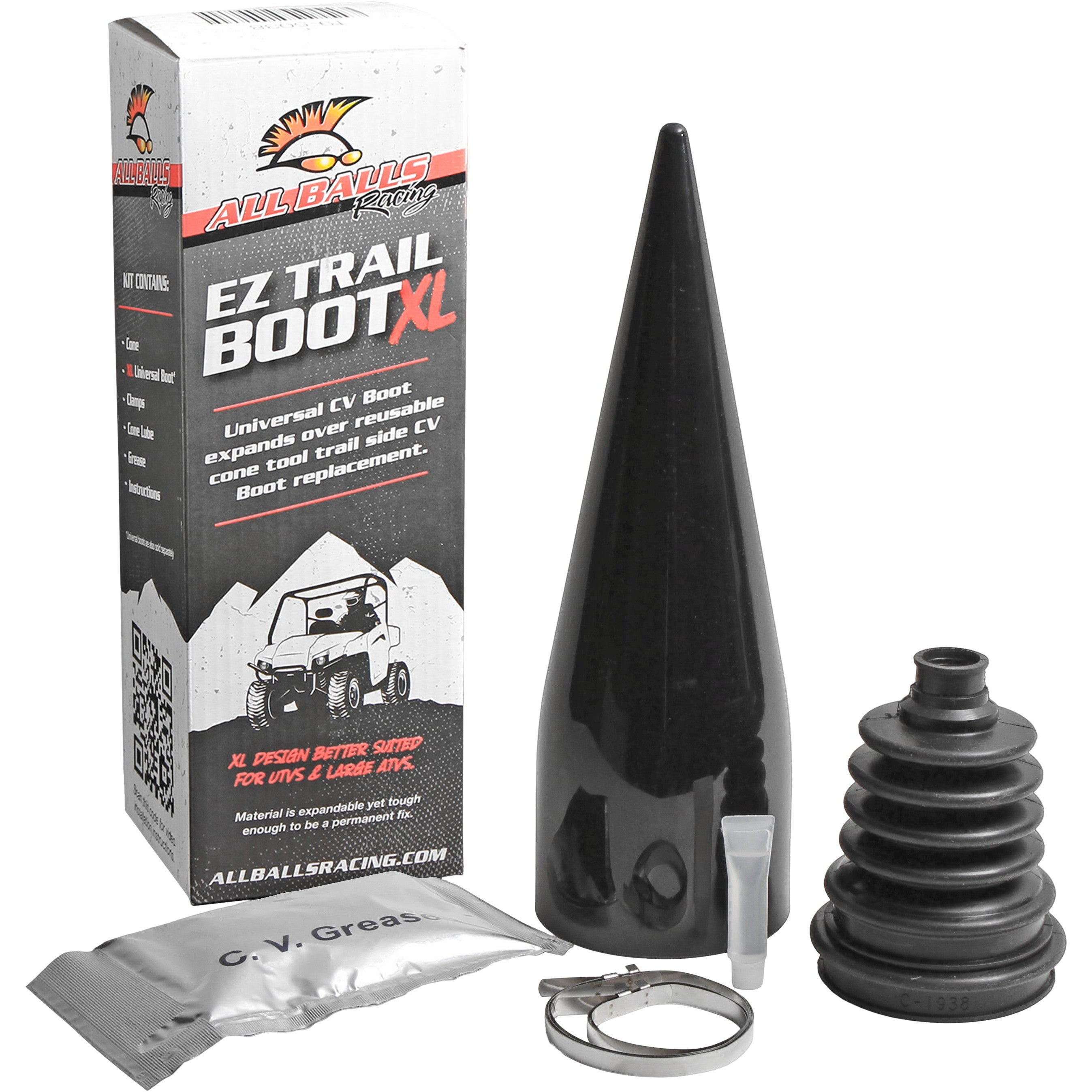 All Balls All Balls Racing Ez Trail Bootxl Includes Cone Tool Arctic Ca 19-5038