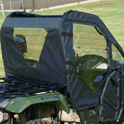 Falcon Ridge Black Canvas Soft Roll-Away Doors And Cold Rated Rear Window With Zipper For Honda Pioneer 2015-2021
