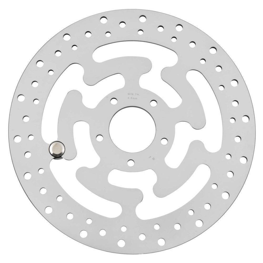 Bikers Choice O.E.M. Style Mirror Polished Rotor For - 144664 Front Left