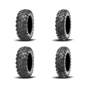 Full Set Of Maxxis MU9H Radial 28x9-15 And 28x11-15 Tires (4)