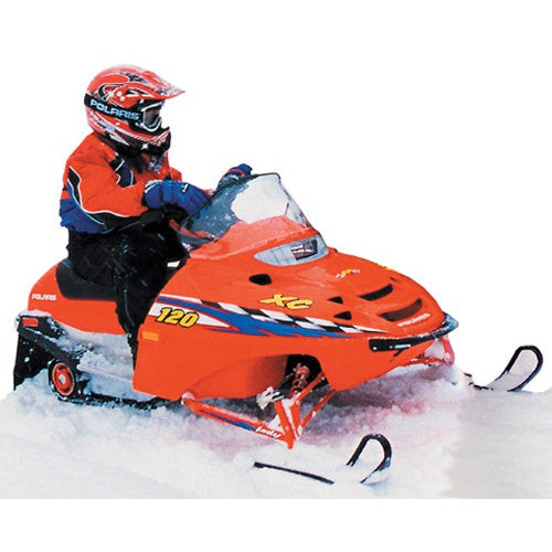 Woodys Snocross/Trail Flat-Top Wear Bars for Mini-Sleds - SXP-4000 Polaris