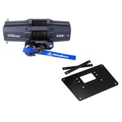 Viper V2 ATV Winch Kit 4500 lb Standard Spool With 40 Feet Black Synthetic Rope With Mount