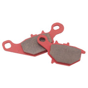 BikeMaster Brake Pad and Shoe For Kawasaki KLX125 2003-2006 Sintered Front Red