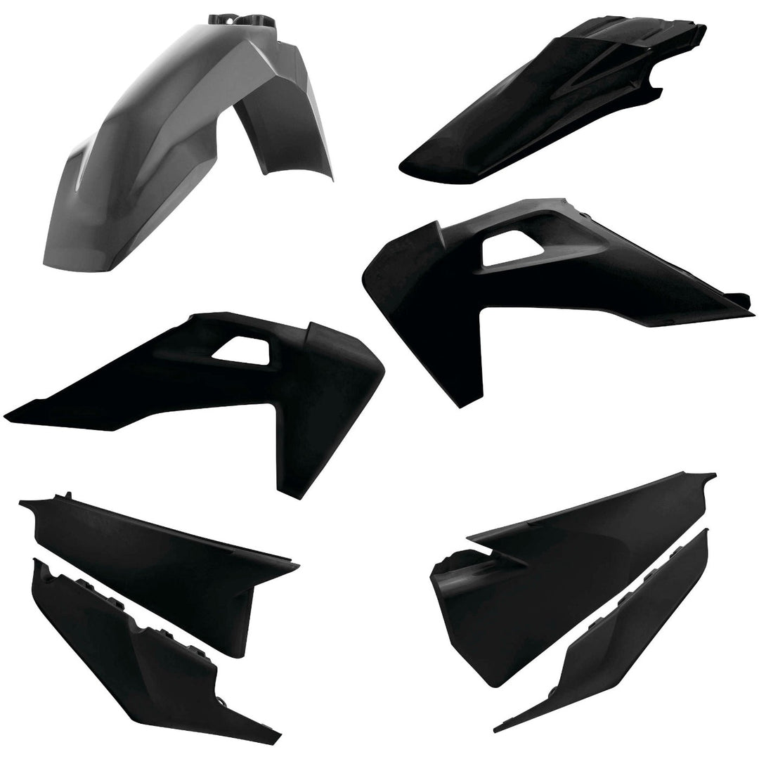 Acerbis Black Standard Plastic Kit for Husqvarna - 2726560001