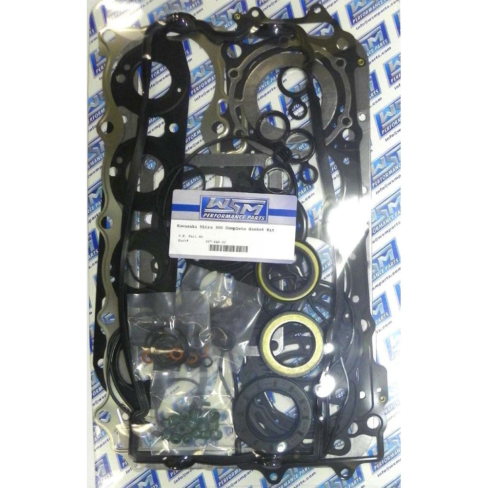 WSM Complete Gasket Kit For Kawasaki 1500 Ultra 300 11-14 007-646-02