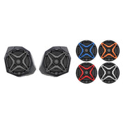 SSV Works Front Kick 6.5" Speaker Pods And Orange Grills For Can-Am Maverick X3 17-22