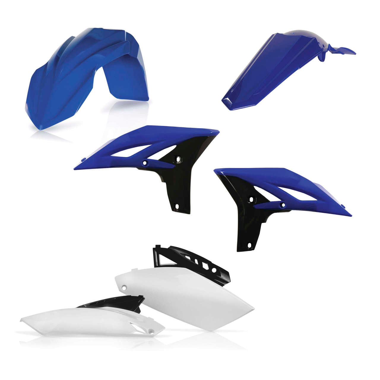 Acerbis Original Blue 10 Standard Plastic Kit for Yamaha - 2171890145