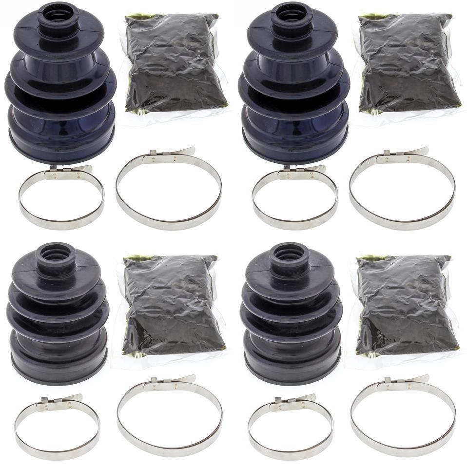 Complete Rear Inner & Outer CV Boot Repair Kit for Suzuki LT-A500X 2009-2010