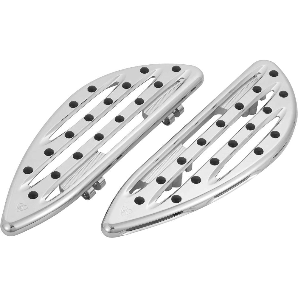 Arlen Ness Deep Cut Chrome Driver Floorboards 410-004