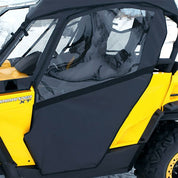 Falcon Ridge Black Canvas Doors With Zipper For Can-Am Commander 2011-2020