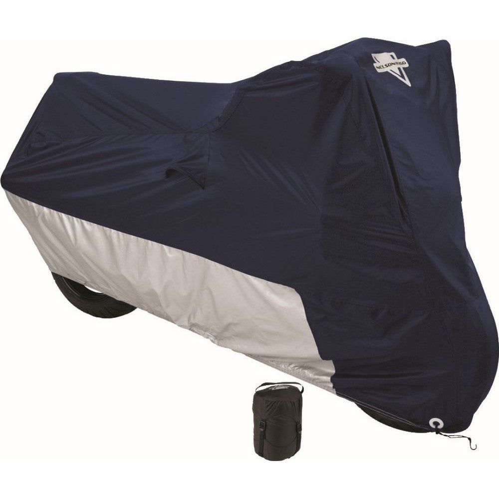 Nelson Rigg Deluxe All Season Cycle Cover Navy MD