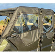 Falcon Ridge Black Canvas Full Soft Doors For Can-Am Defender 2017-2022