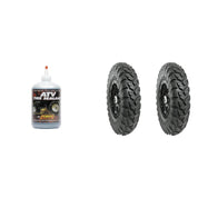Set of 2 Frontier DI2037 Radial Rear Tires 26x11R-14 6-ply with Sealant