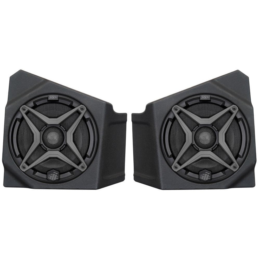 SSV Works Front Kick 6.5" SSV Works Speaker Pods For Kawasaki KRF1000 2020-2022