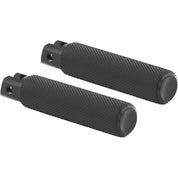 Arlen Ness Knurled Black Passenger Pegs 07-943