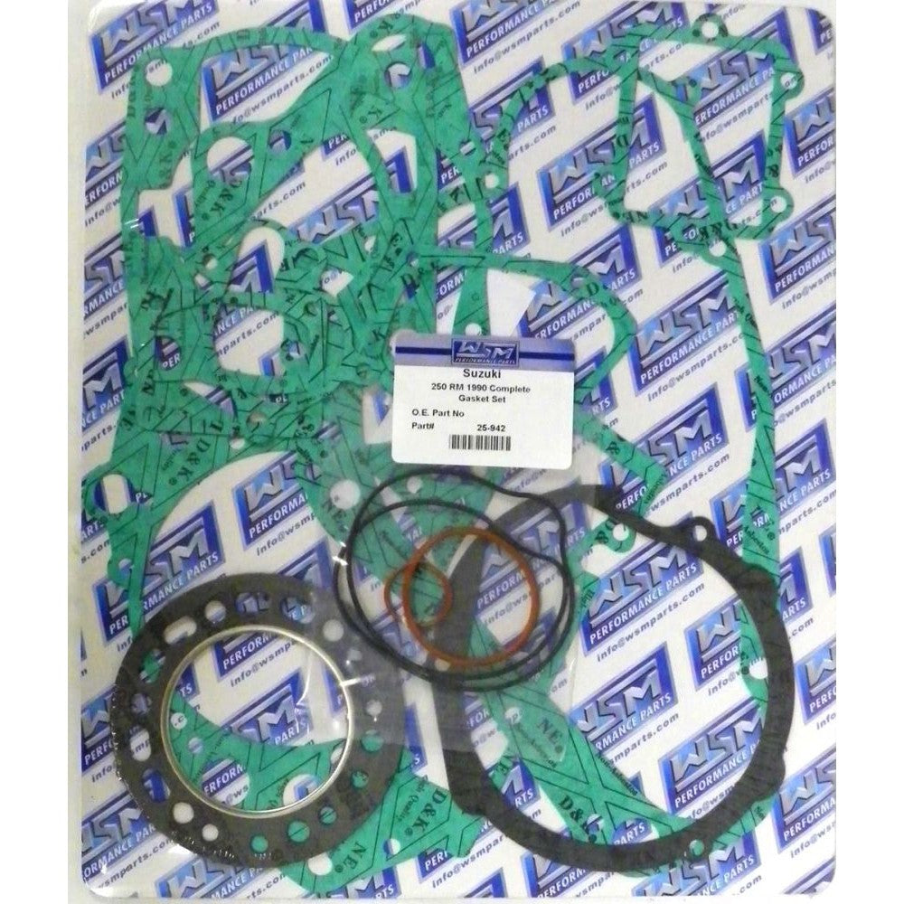 WSM Complete Gasket Kit For Suzuki 250 RM 1990 25-942