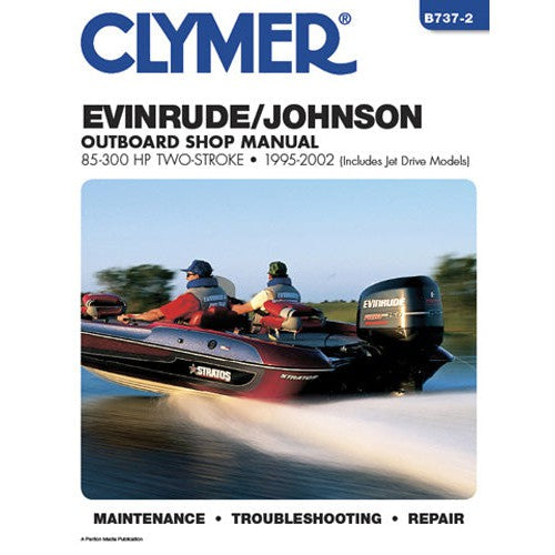 Clymer B7372 Clymer Manual, Ej 85-300 Hp Two Stroke 95-02