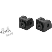Puig Adjustable Footpeg Adaptors Rider Black - 20234N