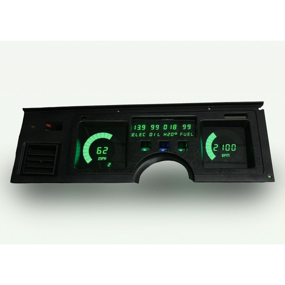 Intellitronix 1984-1989 Corvette LED Digital DP2003 - Green