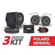 SSV Works Complete Kicker 3-Speaker Plug-And-Play System For Polaris General 1000 EPS 2016-2022